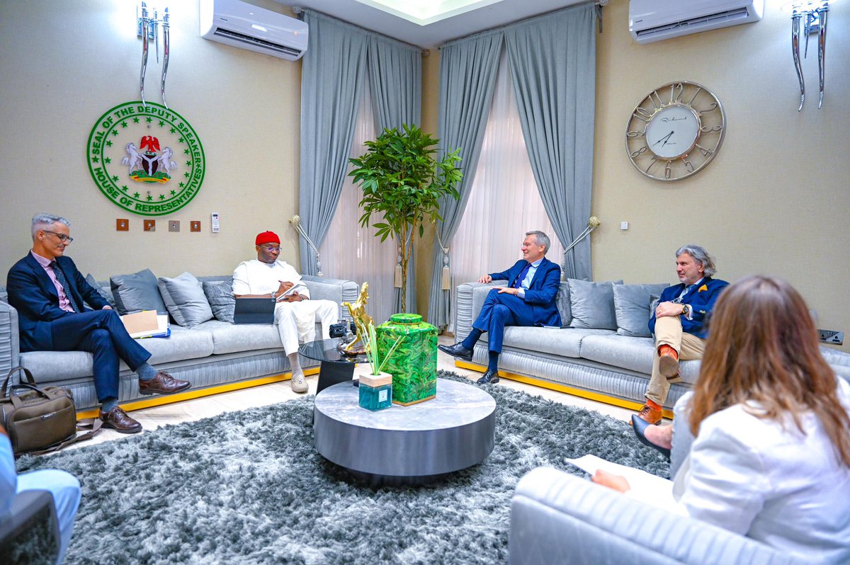 OfficialBenKalu's tweet image. Following my engagements at the @eucommission and the @EUparliament last week, where I led a delegation from the Pan-African Parliament under the European Union Visitors Programme the Brussels office requested a follow-up meeting to further discuss the issues raised during our…