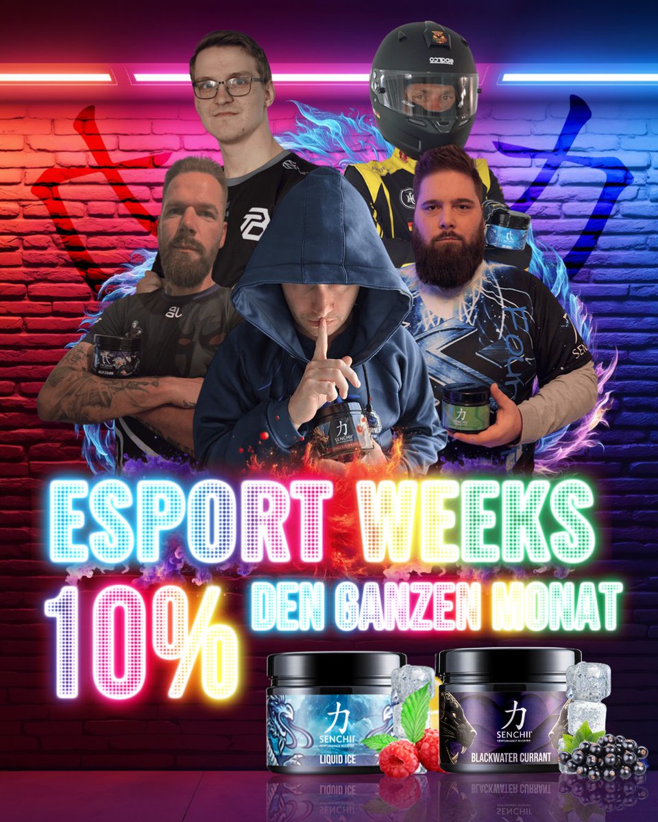 SENCHII (@senchiiperform) on Twitter photo ESPORT WEEKS bei SENCHII🕹️
Gamer setzen setzen auf unsere Booster!
➡️ Jetzt auf senchii.de shoppen
Danke an:
<a href="/TeamBanhammer_/">Team Banhammer</a>
@fte
<a href="/TeamBasH_Gaming/">TeamBasH Gaming</a>
@herfurthjohn79
@fadedhunters
#Senchii #EsportWeeks #GamingEssentials #FlavorUnlocked ESPORT WEEKS bei SENCHII🕹️
Gamer setzen setzen auf unsere Booster!
➡️ Jetzt auf senchii.de shoppen
Danke an:
<a href="/TeamBanhammer_/">Team Banhammer</a>
@fte
<a href="/TeamBasH_Gaming/">TeamBasH Gaming</a>
@herfurthjohn79
@fadedhunters
#Senchii #EsportWeeks #GamingEssentials #FlavorUnlocked