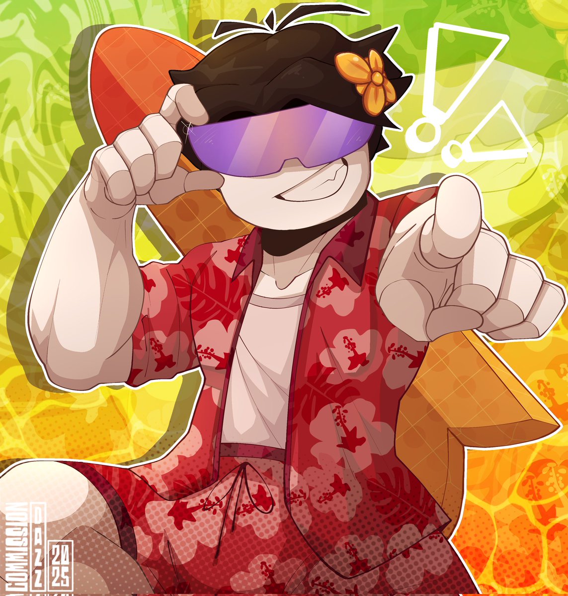 DaLazyDazz's tweet image. Summer time‼️🔥

Commission for @DogyMista !!