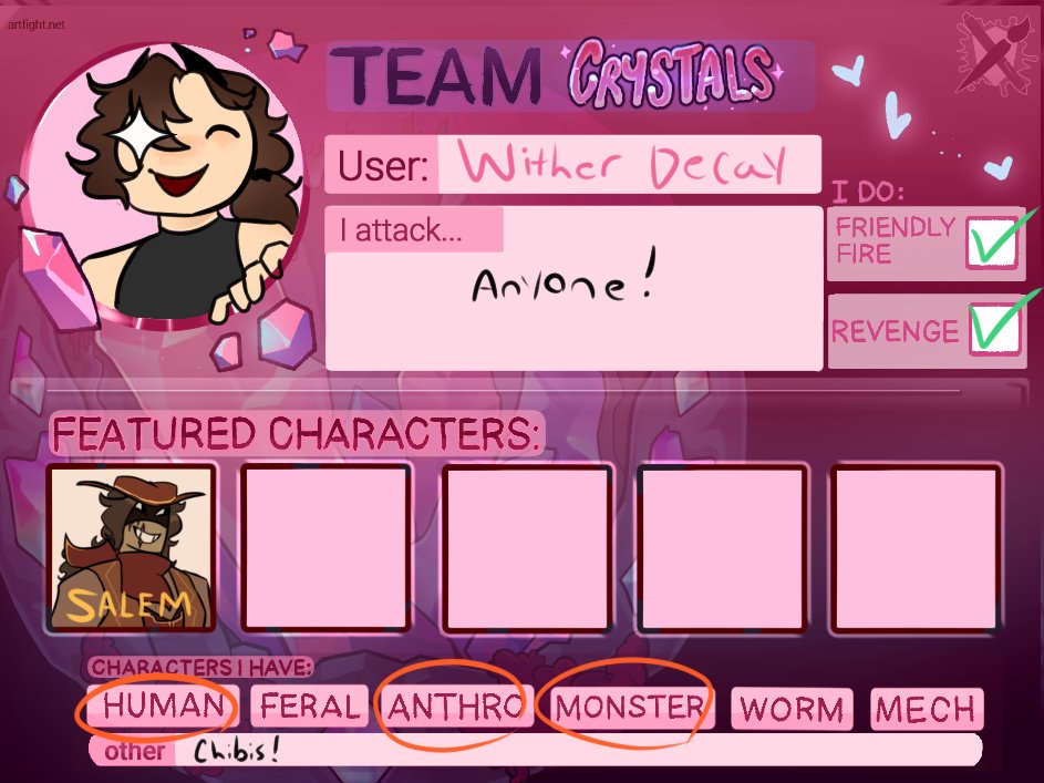 WitherDegay's tweet photo. https://t.co/KuIlh0H50A
Hello yall!! I'll add more ocs soon I SWEAR!!!! https://t.co/Ex62HBm9ji