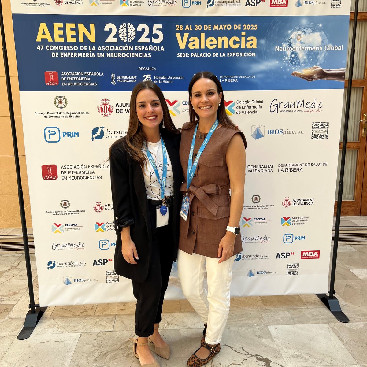 HospitalLaFe (@hospitallafe) on Twitter photo 🏥🏅Dos enfermeras del <a href="/HospitalLaFe/">HospitalLaFe</a>, Laura Llorens y Paula Richart, han sido galardonadas con el premio a la Mejor Comunicación Oral en el 47º Congreso de la Asociación Española de Enfermería en Neurociencias. ¡Enhorabuena!👏
📰lafe.san.gva.es/es/-/premio-ce… 🏥🏅Dos enfermeras del <a href="/HospitalLaFe/">HospitalLaFe</a>, Laura Llorens y Paula Richart, han sido galardonadas con el premio a la Mejor Comunicación Oral en el 47º Congreso de la Asociación Española de Enfermería en Neurociencias. ¡Enhorabuena!👏
📰lafe.san.gva.es/es/-/premio-ce…