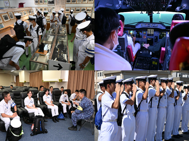 第76期航空学生は岩国基地で航空実習を実施しました。近い将来、自分