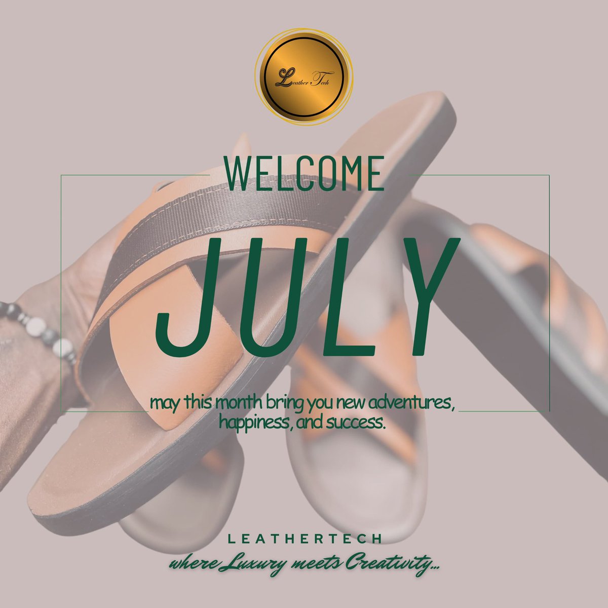 Amos84939157's tweet image. Welcome July with LeatherTech! 🌟 Step into new adventures, happiness, and success. Where luxury meets creativity. 🛡️👞 #LeatherTech #JulyVibes #LuxuryLiving