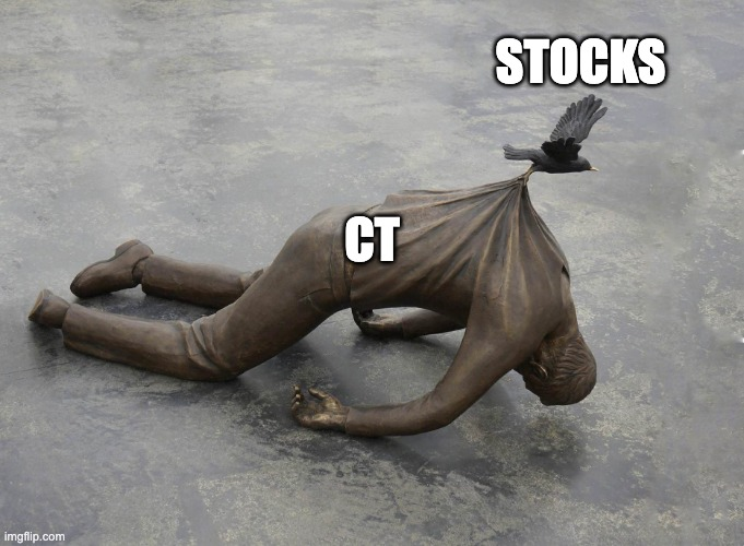 0xSumanth's tweet photo. @poopmandefi Plss stop. We already dead https://t.co/5bAWilp5RJ