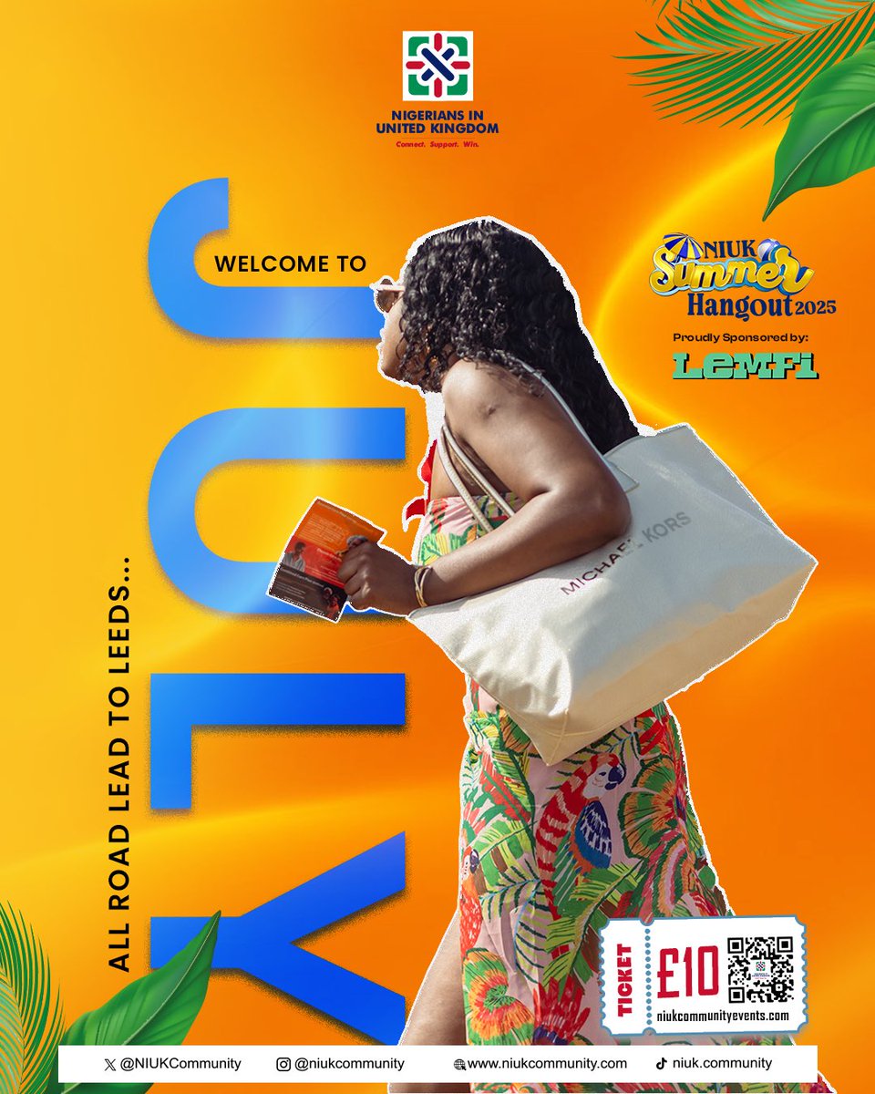 Happy New Month, NIUK Community! 🌞
June waved goodbye, and July is here with full summer vibes which means one thing:
NIUK Summer 2025 is loading! 🎉

This year, Gen Z will be tugging it out with the Millennials on August 16th at Meanwood Park, Leeds.
Come ready for Jollof rice,