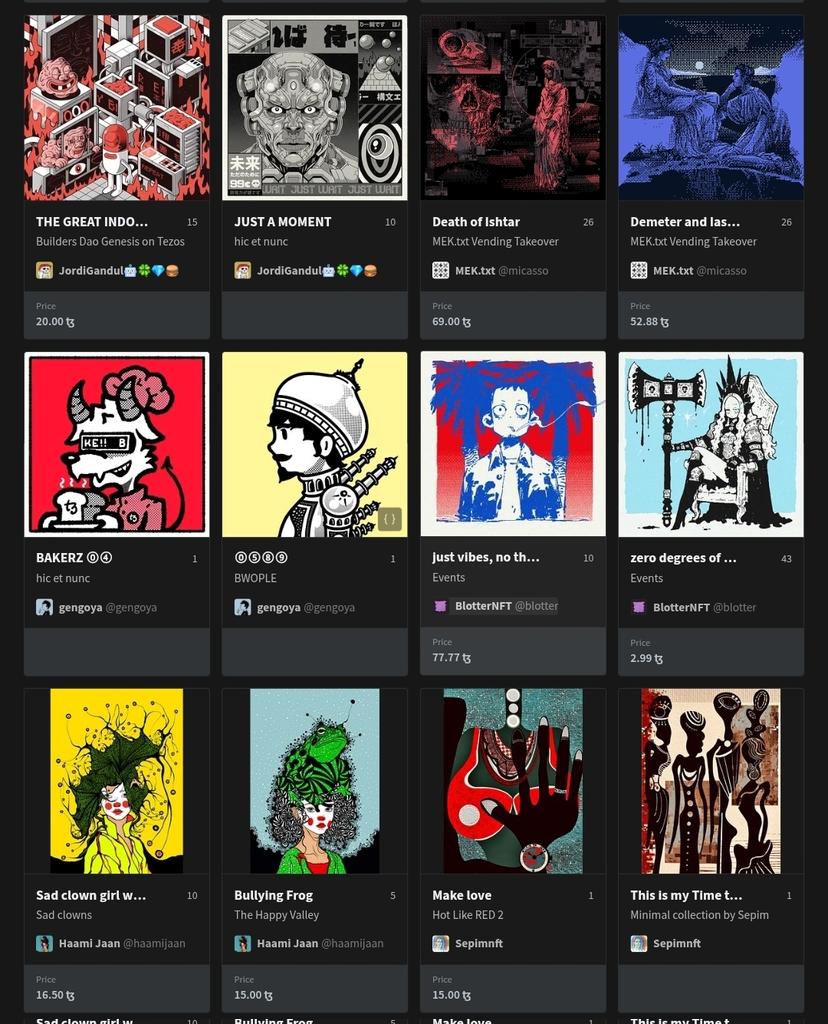 Ahoupaaa's tweet image. ✨ Welcome to Ahoupa’s Wonderland; my curation — a colorful escape where every piece tells a story.  
Dive into a world of playful dreams, curious twists, and vibrant surprises.  
Let your imagination run free!

objkt.com/curations/objk…

#Ahoupa #NFTcuration #objkt