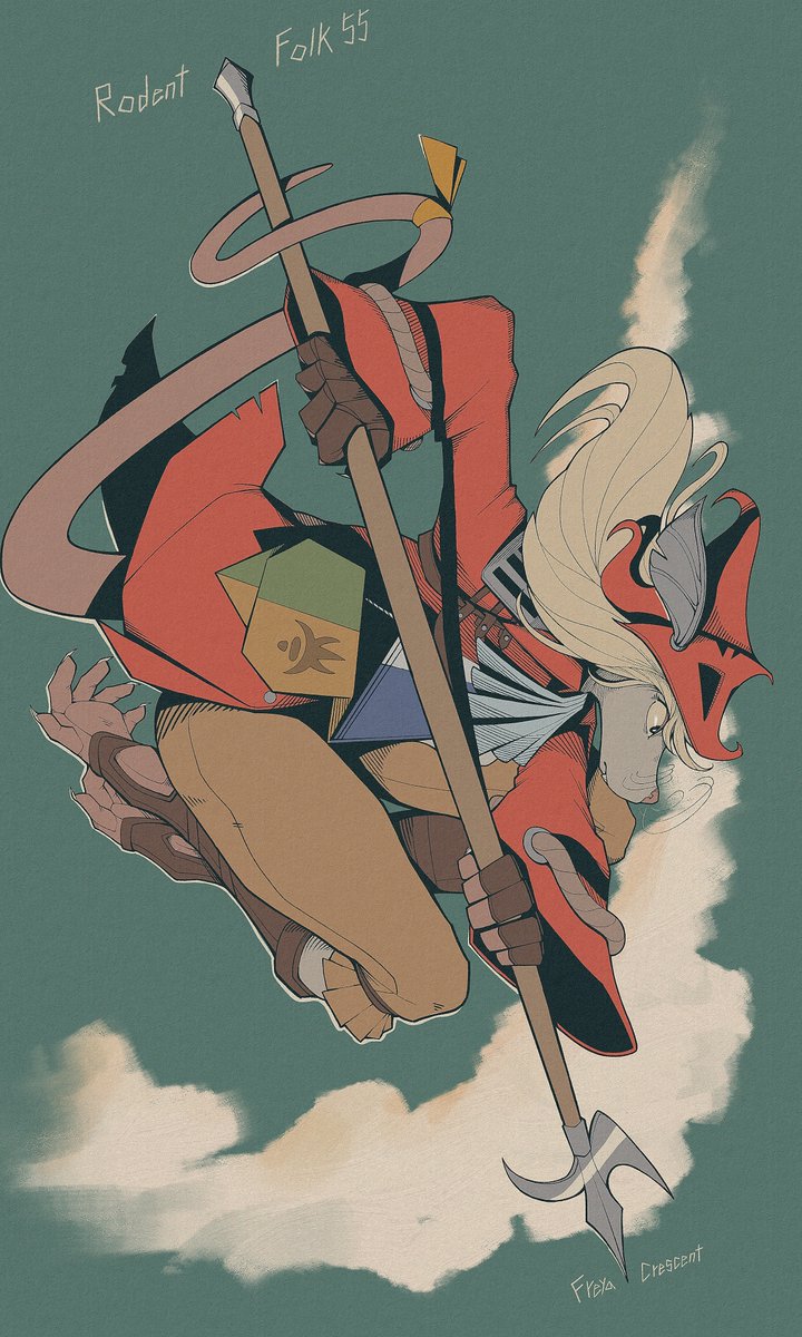 Gompami's tweet image. Freya Crescent from FF9