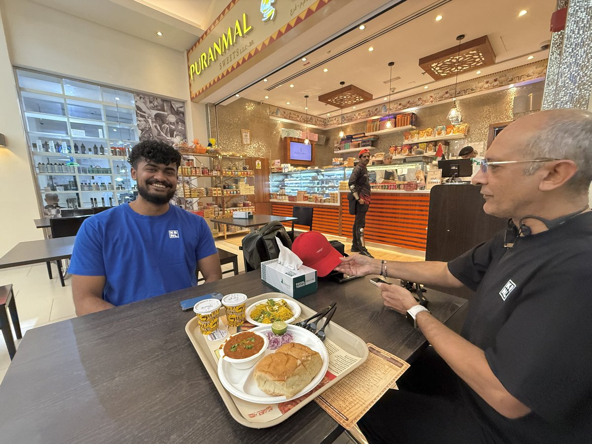 Also had Indian foood with my amazing founder <a href="/Tahir_Mahmood/">Tahir Mahmood</a>  and <a href="/KissoSelvan/">Kisso</a> 😎