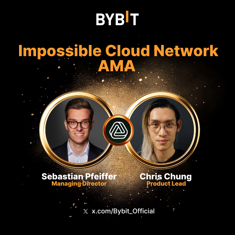Bybit_Official's tweet photo. Time to Learn More About Impossible Cloud Network $ICNT with @ICN_Protocol 🔥

📆 Join our X Spaces AMA on Jul 3, 2025, 11AM UTC

🎁 Stand a chance to share a 250 $USDT bonus prize pool!

👉 https://t.co/ixUITmOnij https://t.co/pSUSd5mIzI
