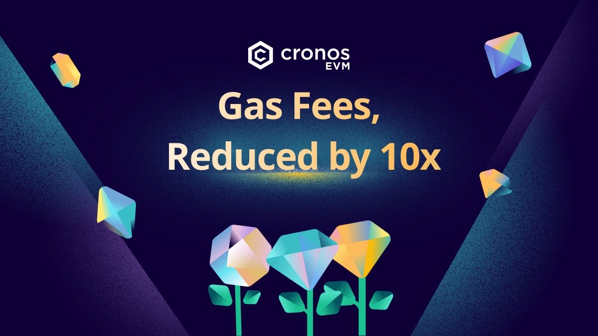 #CROFam and #MoleFam, have you noticed? 👀
Gas fees are now 10x lower on <a href="/cronos_chain/">Cronos</a>! ⛽

Swap 200 WCRO → USDC on <a href="/VVS_finance/">VVS-Finance</a>:
🔹 Before: 3,750 Gwei
🔹 After: 375 Gwei
💎 You’re now saving 90% in base gas fees!

Not just swap — every VVS transaction now brings more value.