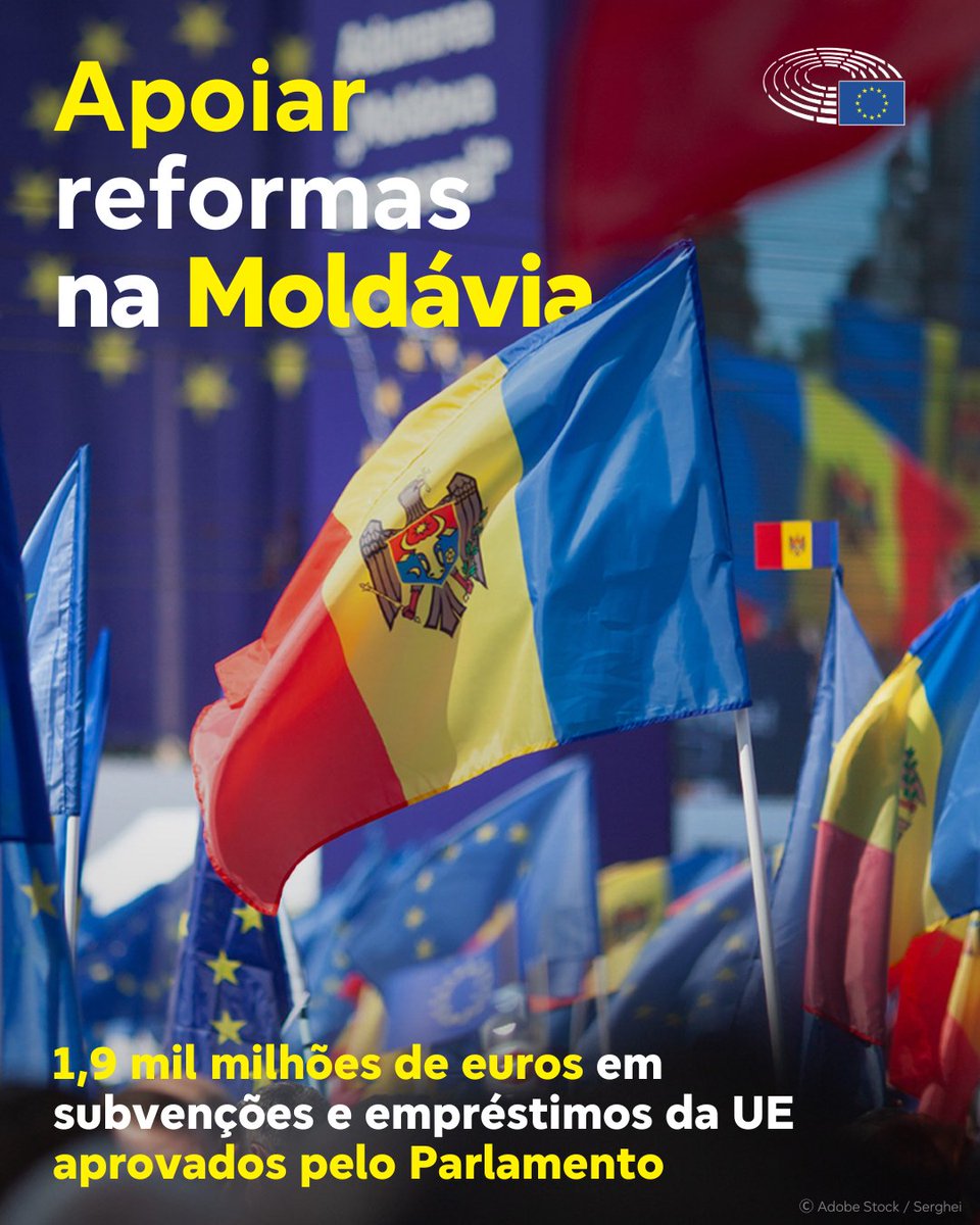Embora a Moldávia enfrente grandes desafios, está a fazer progressos constantes no caminho para adesão à UE.

Descobre como o Parlamento Europeu apoia o país.

europarl.europa.eu/topics/pt/arti…