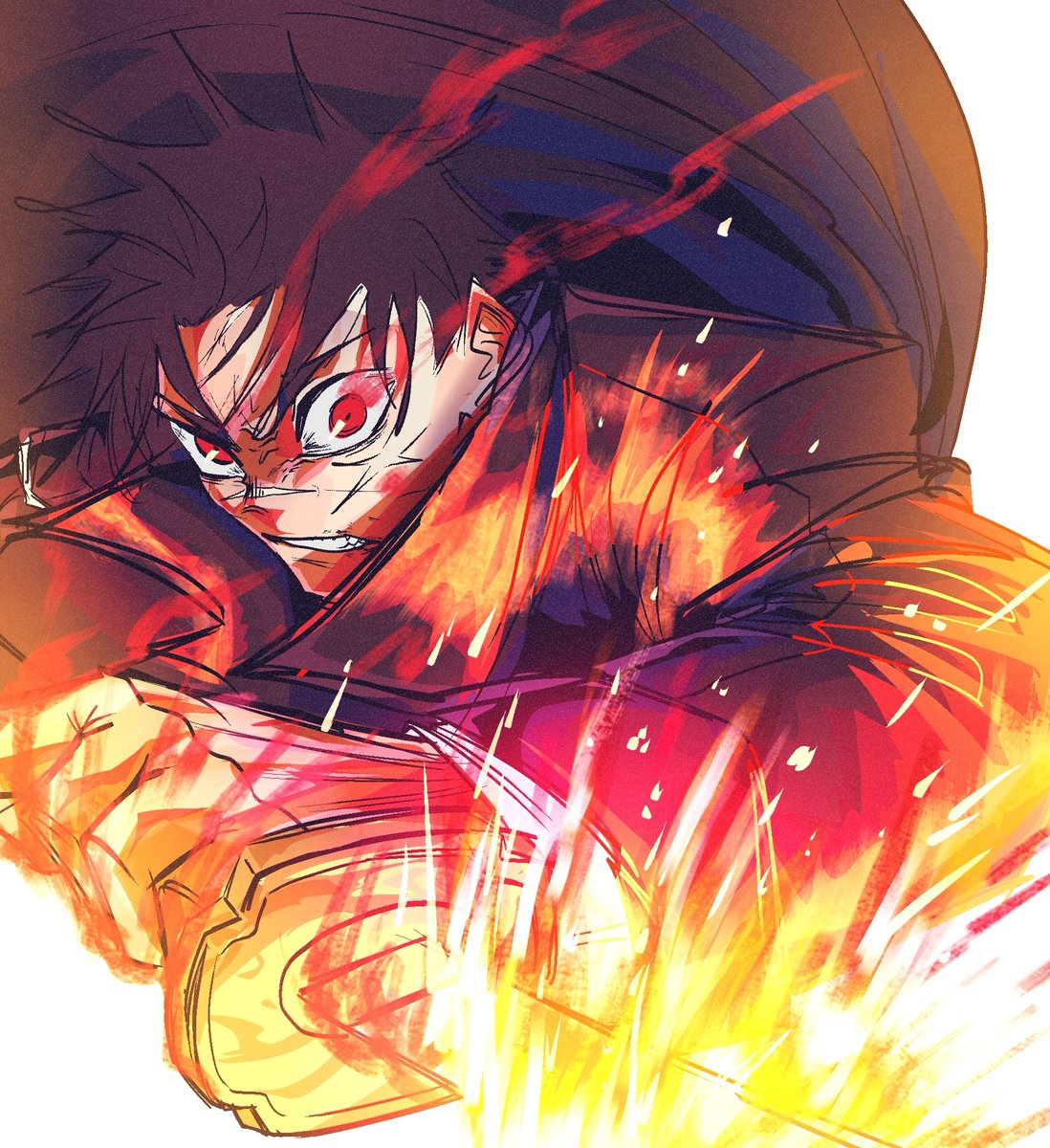 _VNFR's tweet image. aka: suzaku

#Kagurabachi #BachiArt #カグラバチ