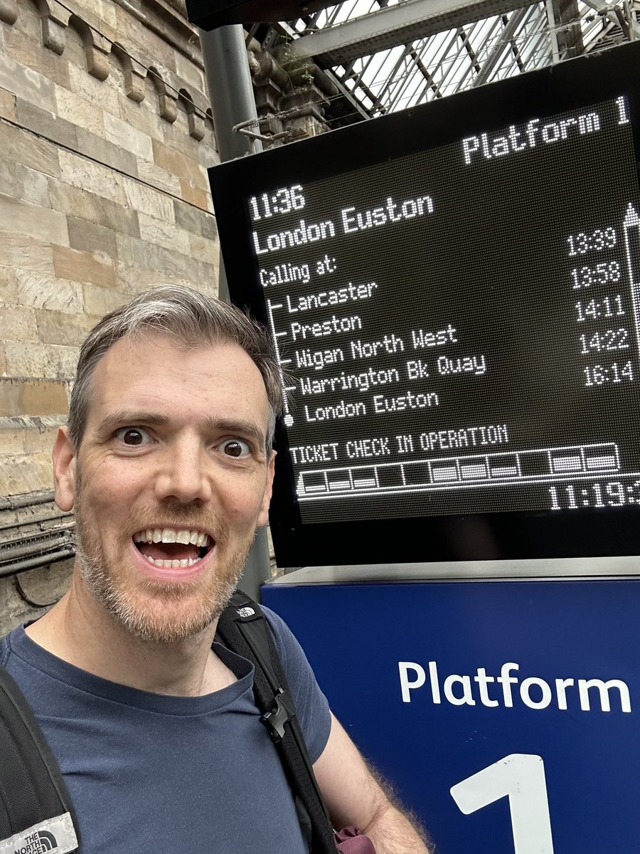 Duncan__Murray's tweet image. Woo hoo! @Wimbledon here I come! Had asked Mum @JudyMurray if she wanted to join me on a bonding 5 hour train journey but she said she’s going to meet me there! #crazyeyes