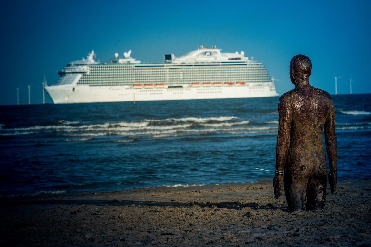 Liverpool Tourist Information (@liverpooltic) on Twitter photo 🎉 Happy Birthday to the Crosby Iron Men!
Antony Gormley’s Another Place with <a href="/Biennial/">Liverpool Biennial</a> was meant to be temporary, but we loved them so much, they stayed.
Today, all 100 statues are still standing strong on Crosby Beach, welcoming cruise ships and visitors alike. 💙🛳️
#IronMen 🎉 Happy Birthday to the Crosby Iron Men!
Antony Gormley’s Another Place with <a href="/Biennial/">Liverpool Biennial</a> was meant to be temporary, but we loved them so much, they stayed.
Today, all 100 statues are still standing strong on Crosby Beach, welcoming cruise ships and visitors alike. 💙🛳️
#IronMen