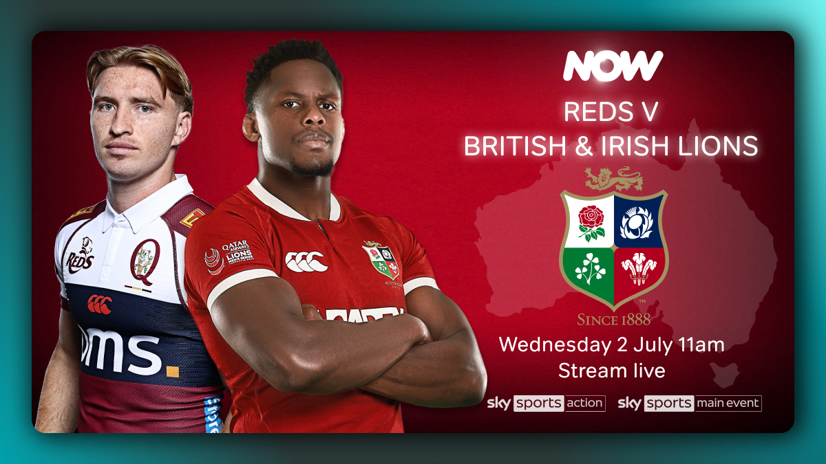 The British and Irish Lions take on the Queensland Reds this morning!

Find out everything you need to know about our Sports Membership and how to join in 👇help.nowtv.com/article/sports…