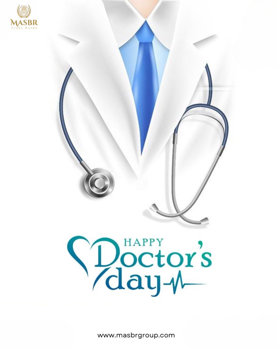 MASBR_GROUP's tweet image. To the hands that heal and the hearts that care —
Happy Doctor’s Day! 👨‍⚕️💙👩‍⚕️
Your dedication inspires us every day.

#DoctorsDay #MASBR #ThankYouDoctors #Healthcare