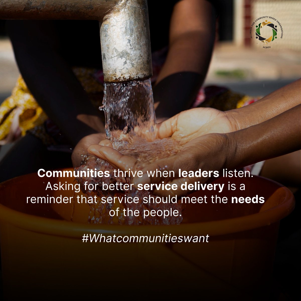 Alliance for Community Based Organizations(ACBOs) (@allianceofcbos) on Twitter photo When there is accountability, social services become more accessible, inclusive, and responsive to all.
#Whatcommunitieswant
<a href="/YoungWomenInst/">Young Women</a> <a href="/GwenTrust/">GWEN ORG</a> <a href="/WedzaCommunity/">Wedza Residents Development Initiative Trust</a> <a href="/glanyline/">Glanis Changachirere</a> <a href="/CIASA_Official/">CIASA</a> <a href="/PYDT1/">PYCDT</a> <a href="/ImpactStoriesZw/">Impact Stories Zimbabwe</a> <a href="/ManicaYouth/">Manica Youth Assembly (MAYA)</a> <a href="/simukaupenye/">Simukaupenye Zim</a> <a href="/KasambabeziFM/">Kasambabezi FM</a> When there is accountability, social services become more accessible, inclusive, and responsive to all.
#Whatcommunitieswant
<a href="/YoungWomenInst/">Young Women</a> <a href="/GwenTrust/">GWEN ORG</a> <a href="/WedzaCommunity/">Wedza Residents Development Initiative Trust</a> <a href="/glanyline/">Glanis Changachirere</a> <a href="/CIASA_Official/">CIASA</a> <a href="/PYDT1/">PYCDT</a> <a href="/ImpactStoriesZw/">Impact Stories Zimbabwe</a> <a href="/ManicaYouth/">Manica Youth Assembly (MAYA)</a> <a href="/simukaupenye/">Simukaupenye Zim</a> <a href="/KasambabeziFM/">Kasambabezi FM</a>