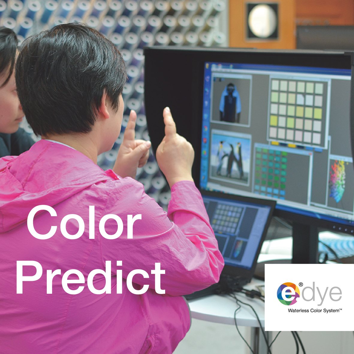 With 10,000+ colors in the e.dye® database, we accurately match the closest color, enabling precise color prediction and simulation.

#edye #colorpredict #sustainablecolor #colormanagement #colordevelopment #textiles