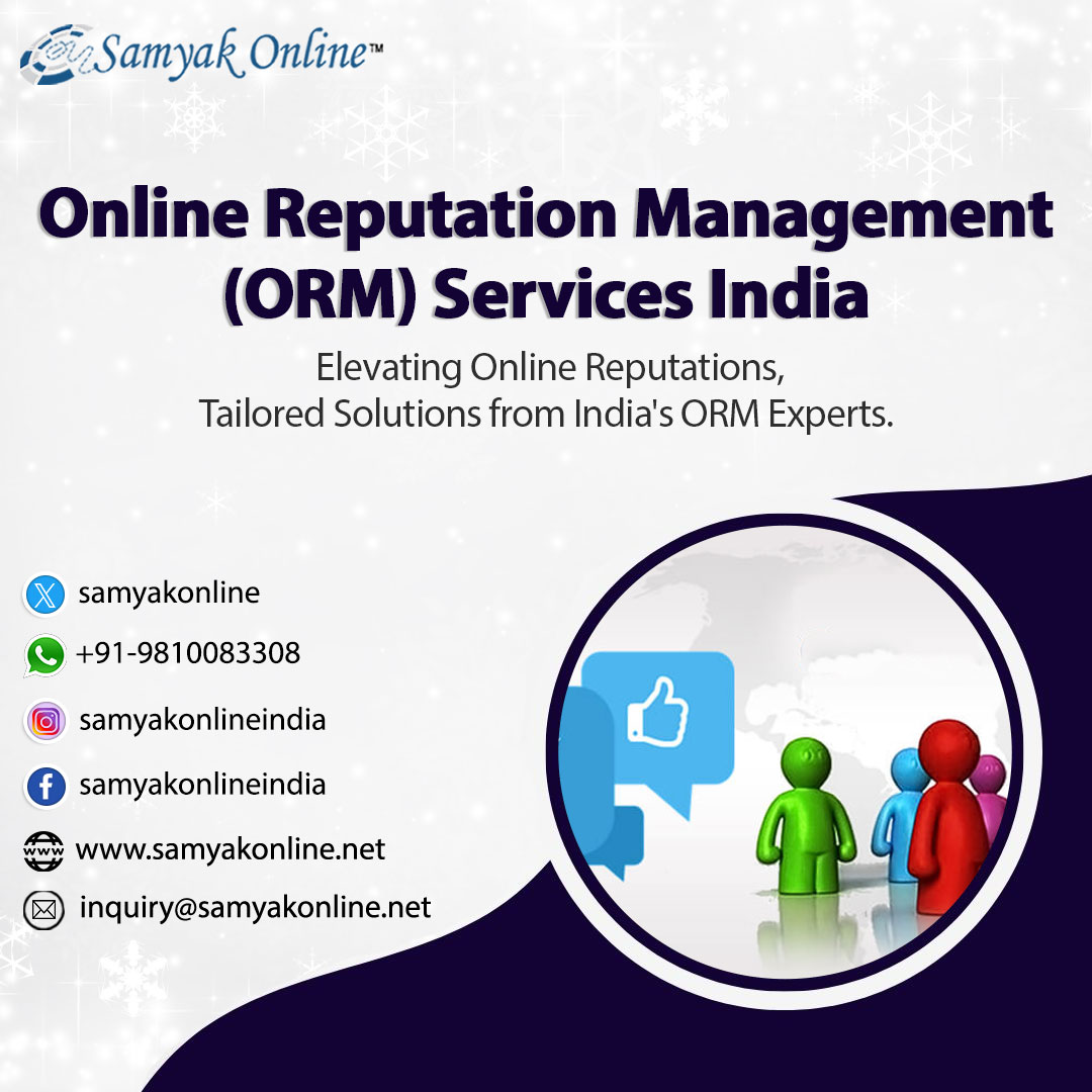 samyakonline's tweet image. ORM services in India improve online presence, manage reviews, and maintain positive digital reputation for businesses across various industries.

📞+919810083308
more👉:wa.me/9810083308

#ormservices #seoservices #ppcservices #digitalmarketingservices #itworld