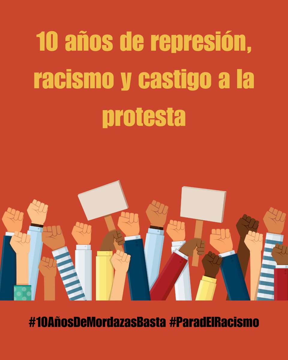Nosomosdelito's tweet image. #10AñosDeMordazasBasta: Desde su entrada en vigor y hasta 2023, se han registrado más de 429.000 sanciones por infracciones relacionadas con la seguridad ciudadana. Acabemos ya de una vez con la  #LeyMordaza #ParadElRacismo @gpscongreso @sumar