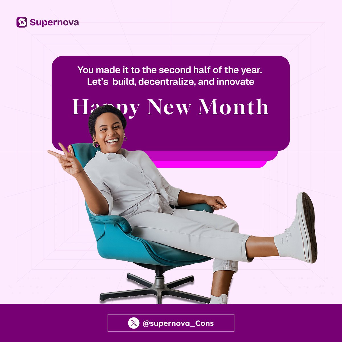 supernova_Cons's tweet image. Happy New Month Familia.

Welcome to the second half of the year.
A more opportunity to win.

#crypto
#web3project
#ambassadors
#ambassorsorship