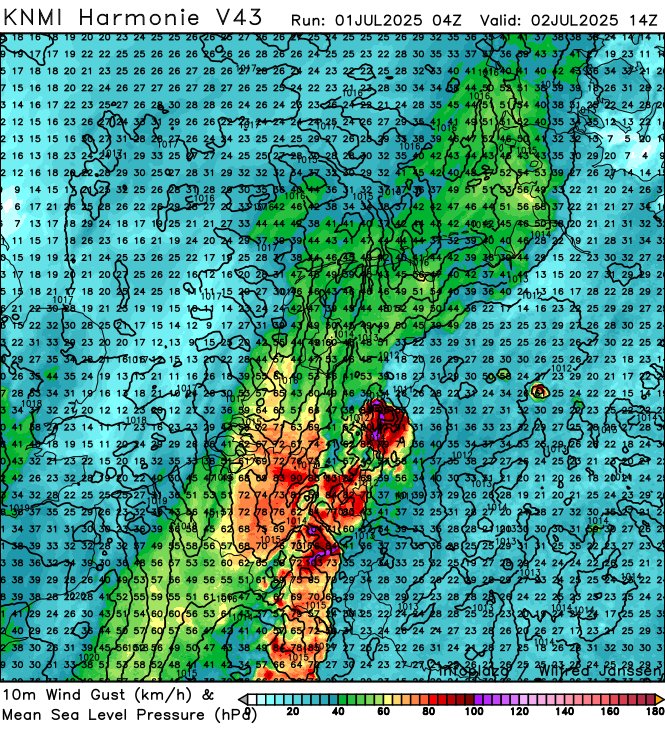 Meteo Roodeschool tweet media