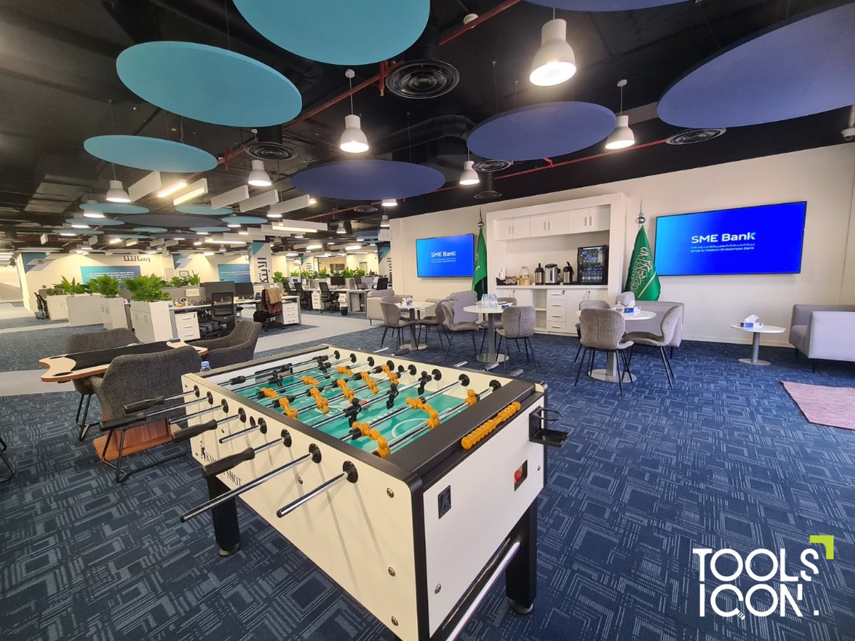ToolsIcon's tweet image. Proud to deliver our SME Bank 🇸🇦 Design &amp;amp; Build project in just 1 month—4 months ahead of schedule! Tools Icon is committed to speed &amp;amp; excellence. Supporting Vision 2030 through smart execution.
#ToolsIcon #SMEBank #Riyadh #SaudiProjects #Vision2030 #Fitout #Construction