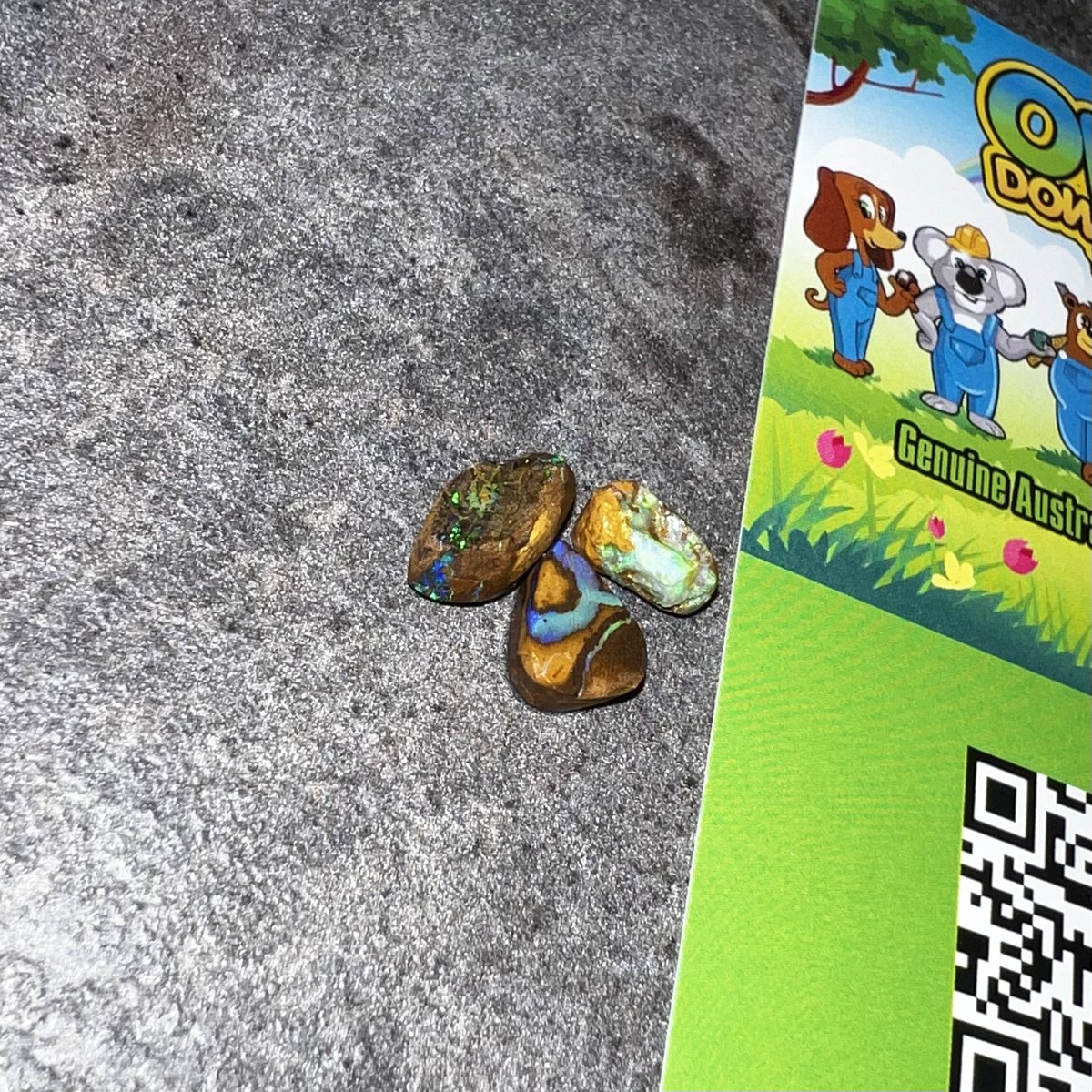 <a href="/opal_d_taki/">ボルダーオパール専門店-OPAL D TAKI</a> さんのプレゼント企画、ありがとうございました♩大切に飾らせていただきます🌈