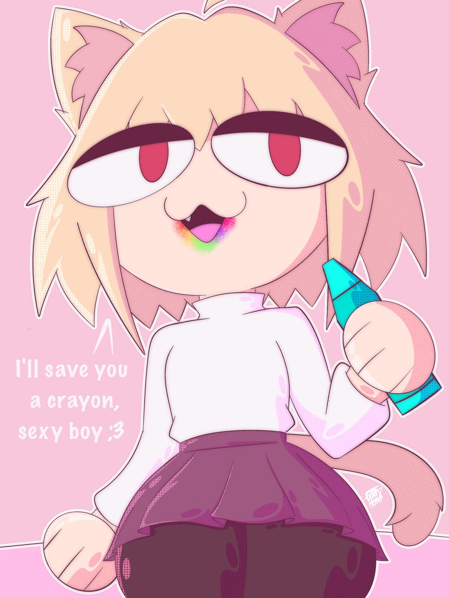 Goofy_horns's tweet image. tasty crayons :3
