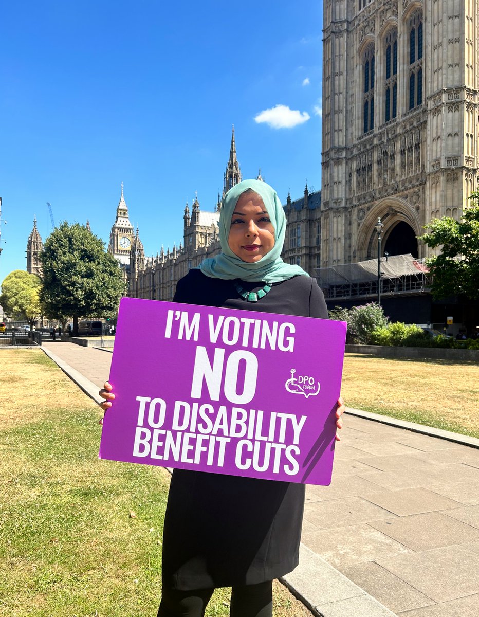 I went into politics to fight against injustice and for a world where everyone can thrive.

I refuse to accept that £3.5bn of cuts need to be made to the lifelines of disabled people.

That’s why, I’m voting against the Disability Cuts Bill today.