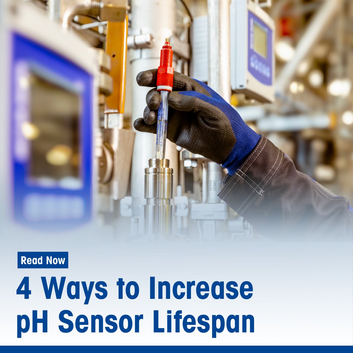mettlertoledo's tweet image. Proper care can dramatically increase pH sensor lifetime. Get the Guide to discover four ways that pH sensor lifespan can be extended, regardless of how tough the process conditions are. #pHSensor #pHAnalyzer
okt.to/n924m7