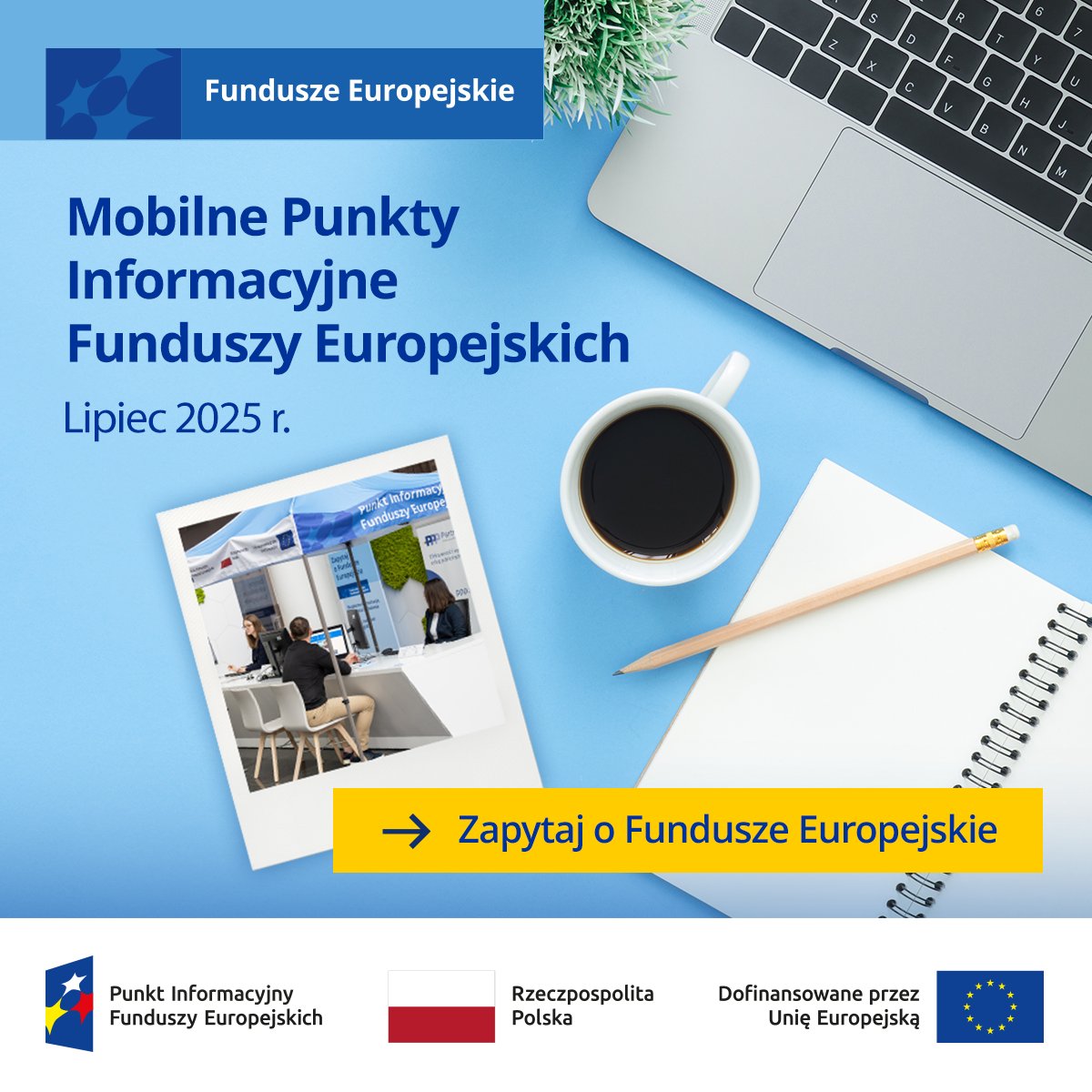funduszeuewlkp's tweet image. 🚐 W lipcu Mobilne PIFE ruszają w trasę po Wielkopolsce!
Bezpłatne konsultacje, info o dotacjach i wsparciu z Funduszy UE.
Sprawdź, gdzie będziemy 👉 tiny.pl/dvjhmqnn
#MobilnePIFE #FunduszeUE #Wielkopolska #Dotacje #ZmianyTworzymyRazem