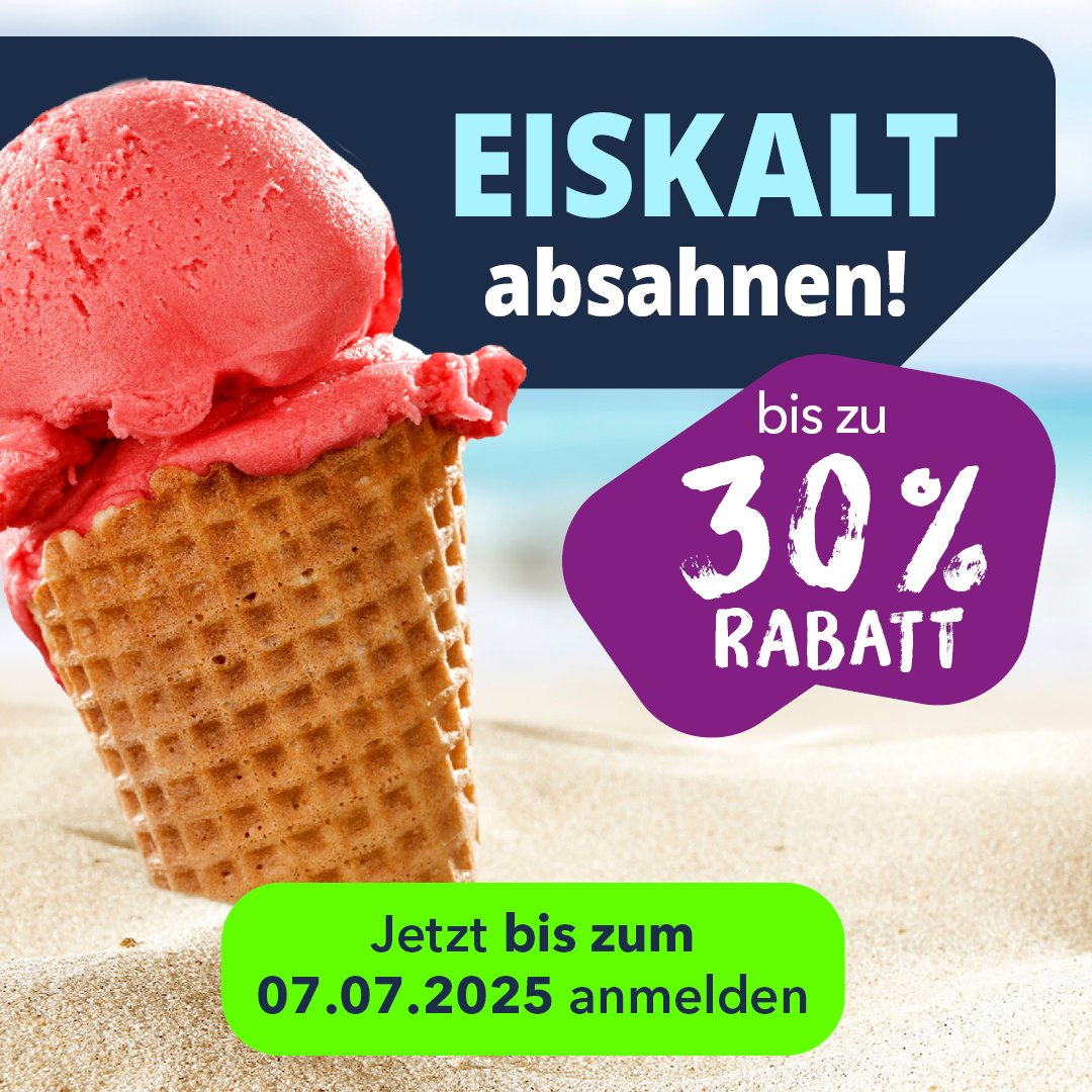 Jetzt anmelden, eiskalt sparen und heiß durchstarten! 🔥

Spare jetzt bis zu 30 % auf Deine Studiengebühren ! 😎💸

Aber Achtung: Die Aktion läuft nur für kurze Zeit!

👉 bit.ly/45dAo8T

#SGD #Fernstudium #Rabattaktion #Weiterbildung