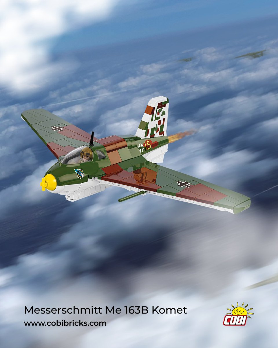 COBI_Bricks's tweet image. 🛩️ PRE-ORDER NOW‼️Me  163B Komet &amp;amp; Scheuch-Schlepper – LIMITED EDITION in 1:32 scale from COBI! 🛩️

🔖 Only during the pre-order period, 10% off! 🔖

🔗🇬🇧 cobibausteine.de/products/messe…

🔗🇩🇪 cobibricks.com/product/messer…

🔗🇵🇱 cobi.pl/militaria/edyc…

✅ Set number: COBI-5765
✅ Number of…