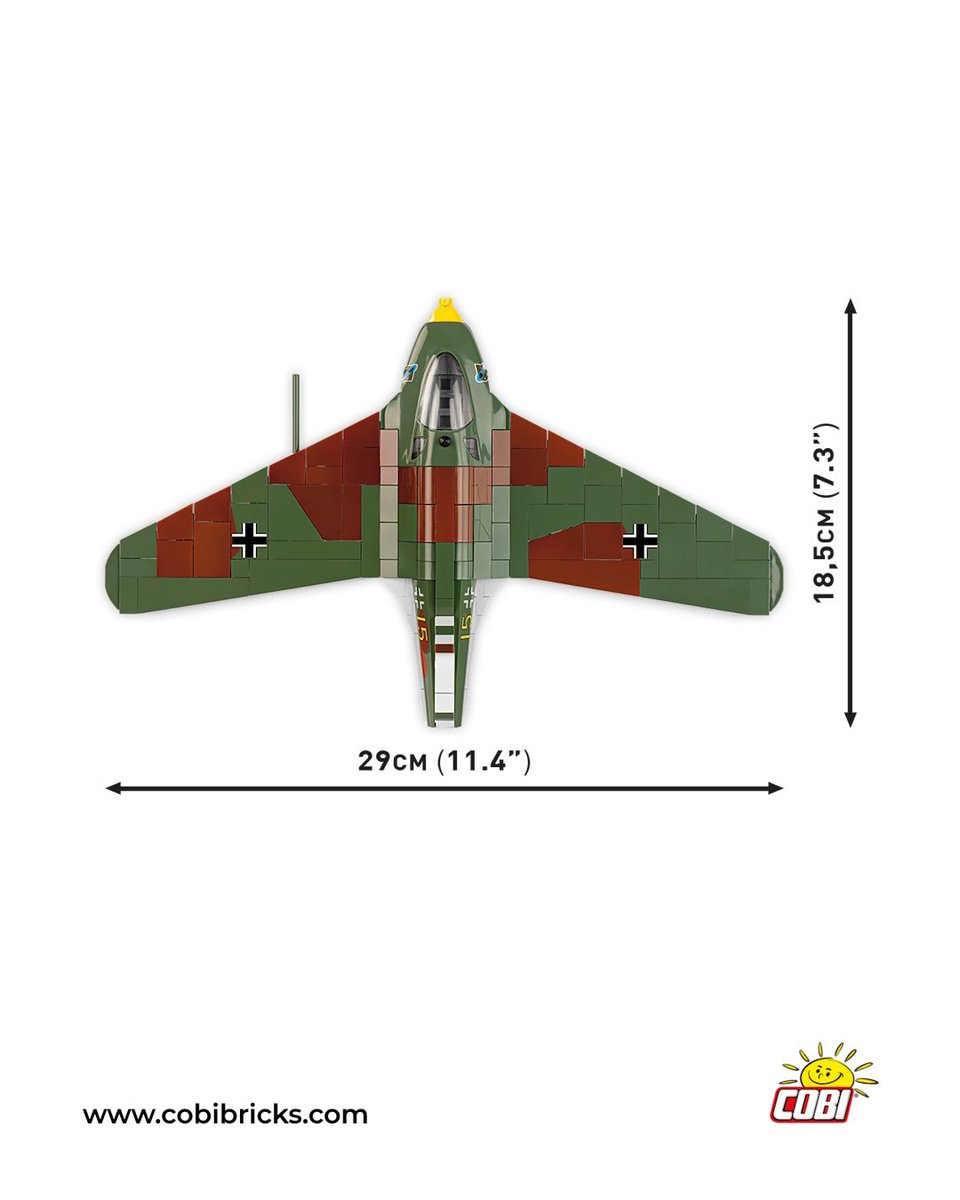 COBI_Bricks's tweet image. 🛩️ PRE-ORDER NOW‼️Me  163B Komet &amp;amp; Scheuch-Schlepper – LIMITED EDITION in 1:32 scale from COBI! 🛩️

🔖 Only during the pre-order period, 10% off! 🔖

🔗🇬🇧 cobibausteine.de/products/messe…

🔗🇩🇪 cobibricks.com/product/messer…

🔗🇵🇱 cobi.pl/militaria/edyc…

✅ Set number: COBI-5765
✅ Number of…