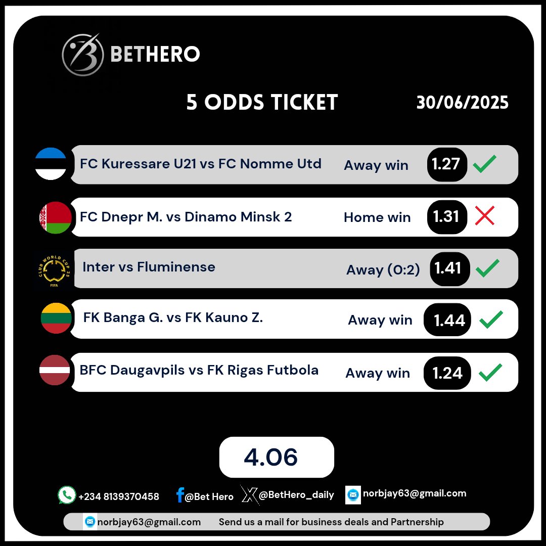 Bet Hero tweet media