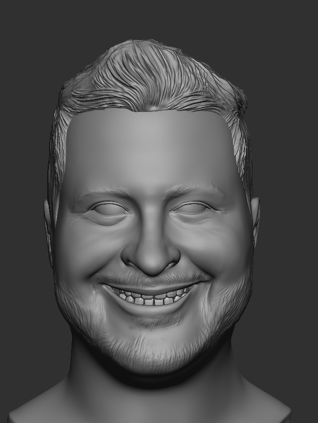 laykanolah's tweet image. Here is the update for head model of my buddy @MatKat83 
#3dmodel
#headmodel
#3dsculpting 
#Bush 
#sculpt 
#3dprinting 
#print 
#headsculpt
#artist 
#commissionart