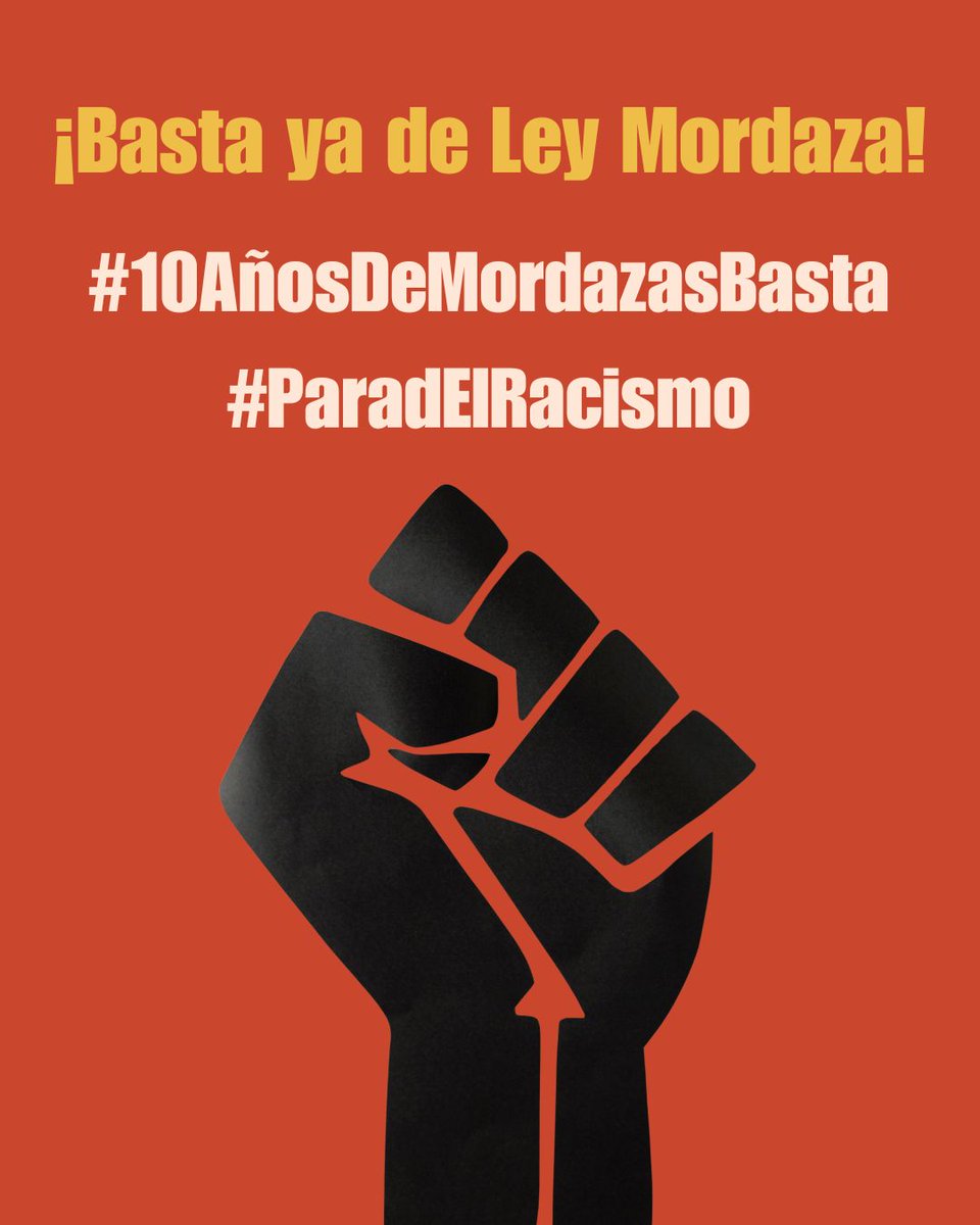 Nosomosdelito's tweet image. Basta ya de la inseguridad a la integridad que sufren quienes protestan en las calles -no olvidamos a las mutiladas por balas de goma- o quienes se juegan la vida cruzando fronteras: tampoco olvidamos la #MasacreDeMelilla del 24 junio 2022 #ParadElRacismo #10AñosDeMordazasBasta