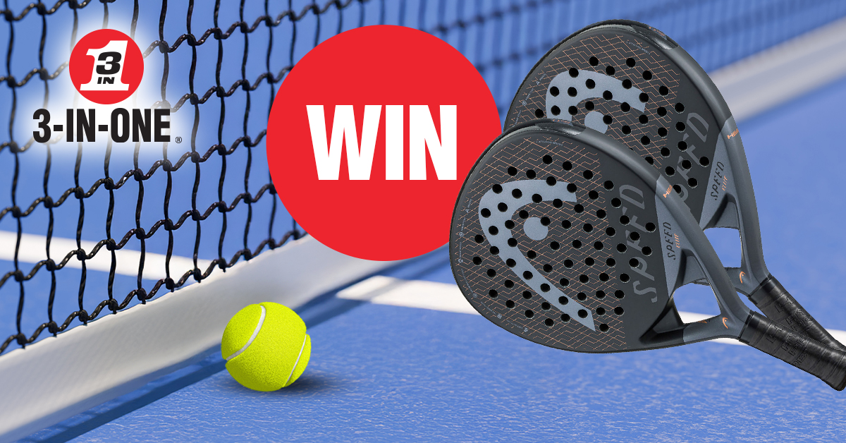 We’re getting into the swing of summer and serving you a giveaway you won’t want to miss – a chance to WIN 2x paddle rackets.

To enter:
- Follow us on: Facebook, Instagram, Twitter and TikTok
- Subscribe to our newsletter and join the community!

Competition ends 15th July. Let