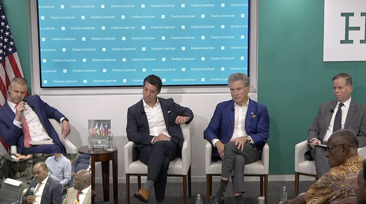 Last week at the <a href="/HudsonInstitute/">Hudson Institute</a>, <a href="/Renew_Capital/">Renew Capital</a>'s Co-CEO, <a href="/mattpdavis/">mattpdavis</a> joined an insightful conversation on unlocking U.S.-Africa investment potential. 

The panel shared  insights on succeeding in Africa’s complex markets.

Watch the full conversation: hubs.li/Q03vnv2y0