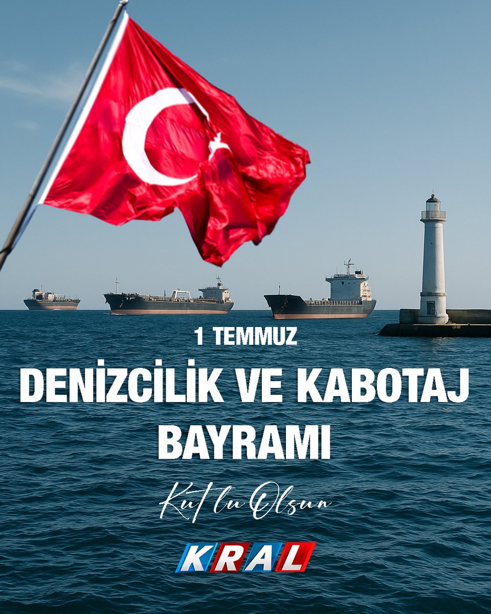 1 Temmuz Denizcilik ve Kabotaj Bayramı Kutlu Olsun

#kabotajbayramı