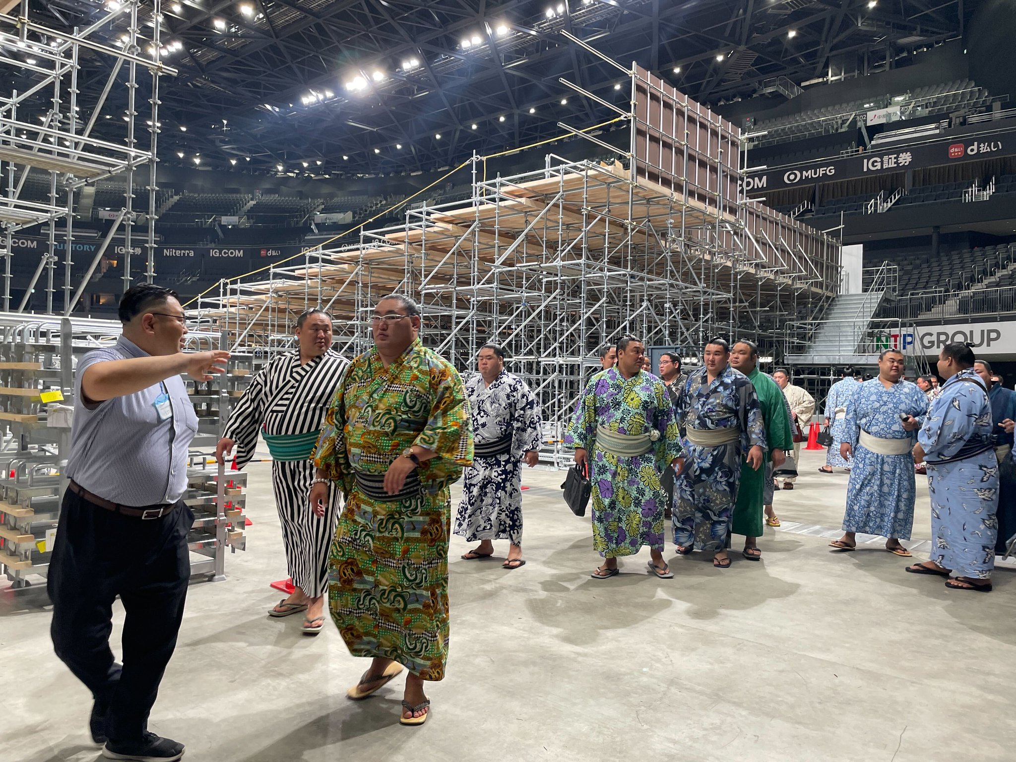 名古屋帯 青 白 ストライプ 岐阜古農相撲 相撲 夏場所 名古屋帯 青 白 ストライプ 岐阜古農相撲 相撲 夏場所 - メルカリ