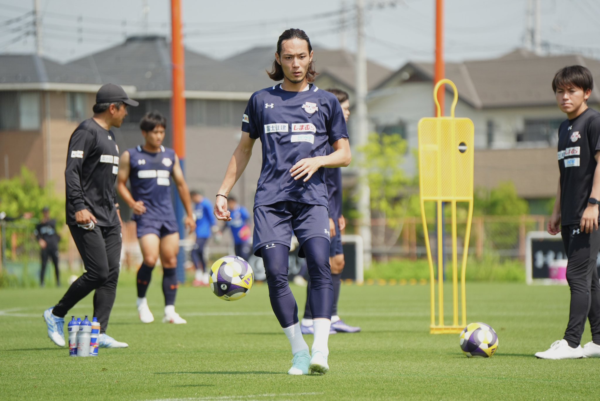 大宮アルディージャ 選手支給品 トレーニングユニフォーム ウィンドブレーカー 本日のトレーニングマッチ⚽️ #Jリーグ #RB大宮アルディージャ