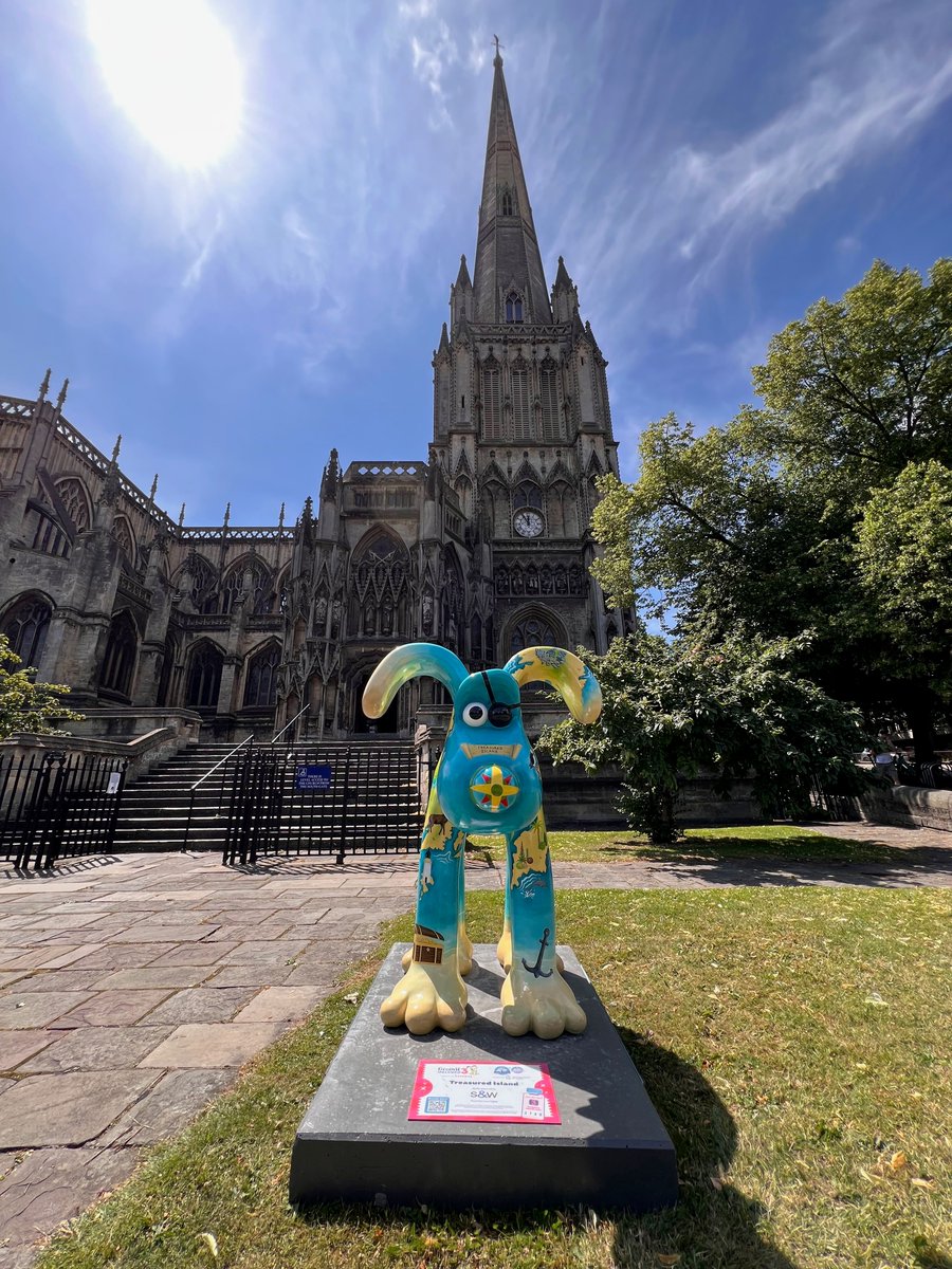 St Mary Redcliffe Church (@stmaryredcliffe) on Twitter photo We have a Gromit! This one is 'Treasured Island' painted by local illustrator <a href="/Laura_Hallett/">Laura Hallett</a> This year's #GromitUnleashed3 runs from 30 June to 31 August and will support the grandappeal.org.uk Follow the trail and pop into #stmaryredcliffe while you're here - it's free! We have a Gromit! This one is 'Treasured Island' painted by local illustrator <a href="/Laura_Hallett/">Laura Hallett</a> This year's #GromitUnleashed3 runs from 30 June to 31 August and will support the grandappeal.org.uk Follow the trail and pop into #stmaryredcliffe while you're here - it's free!