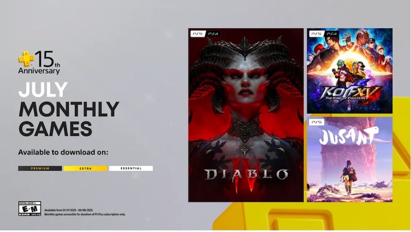 PSUdotcom's tweet image. PS Plus Essential July 2025 Free PS5, PS4 Games Now Available
psu.com/news/ps-plus-e…
#PSPlusEssential #PS5 #PS4 #News