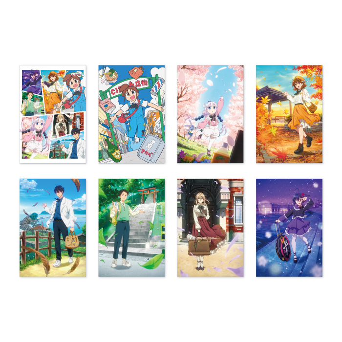 京アニのセカイ展 グッズ】 ・ポストカードセット イベントキー