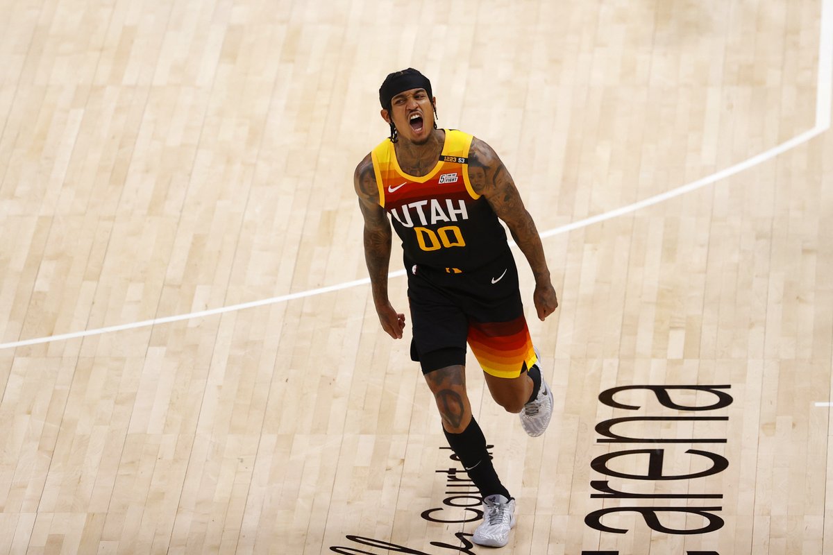 Den tidligere 'Sixth Man of the Year'-vinder Jordan Clarkson forventes at underskrive en kontrakt med New York Knicks👀

33-årige Clarkson snittede 16.2 point for Utah Jazz i sidste sæson, og blev købt ud af sin kontrakt med klubben i går (mandag).