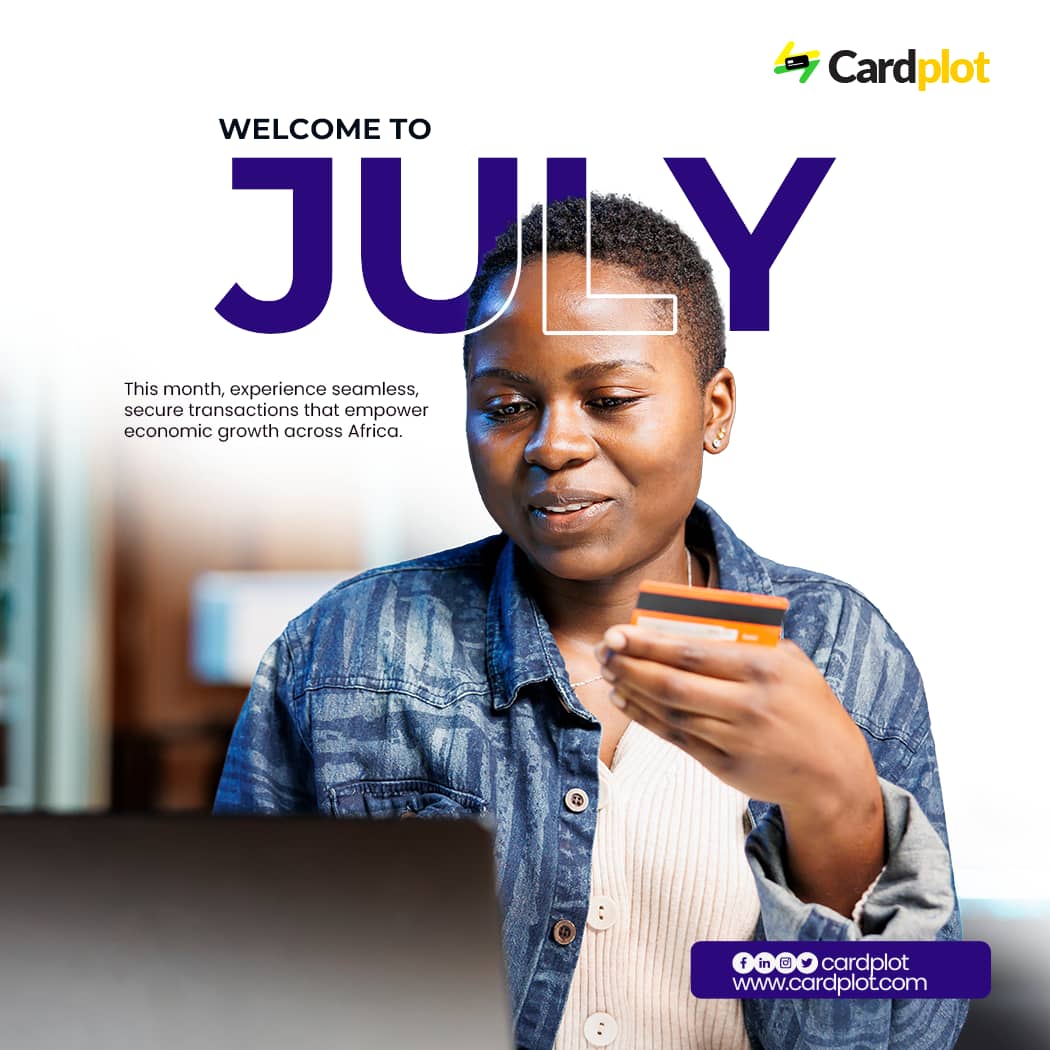 Usecardplot's tweet photo. Welcome to the Month of July! #Cardplot #comingsoon #AfricaRising https://t.co/asGjkmHZ9u