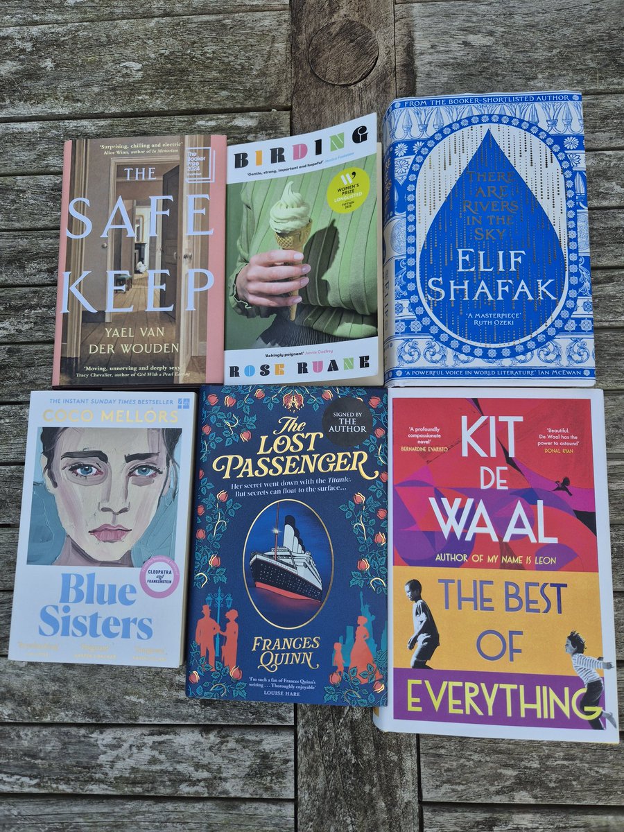 sally_bromley's tweet image. I&apos;ve read 33 books since 1st January. Here are my stand-out 6 if you&apos;re looking for a holiday read. My taste is on the literary, chr driven side but I love a good story.
@KitdeWaal @franquinn Coco Mellors, @Elif_Safak, Yael Van Der Wouden, Rose Ruane
#bookpost #books #bookrec