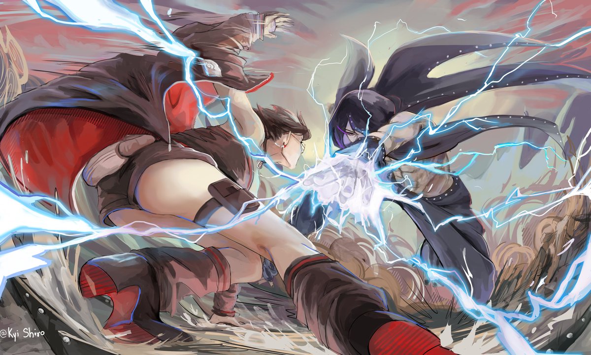 KyiShiro1's tweet image. Sarada vs hidari
#BorutoTwoBlueVortex